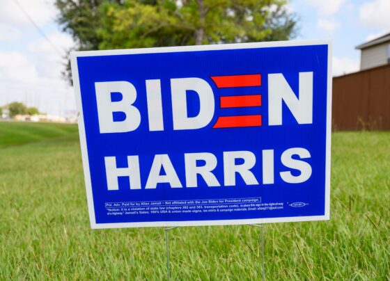Biden Harris Campaing Sign