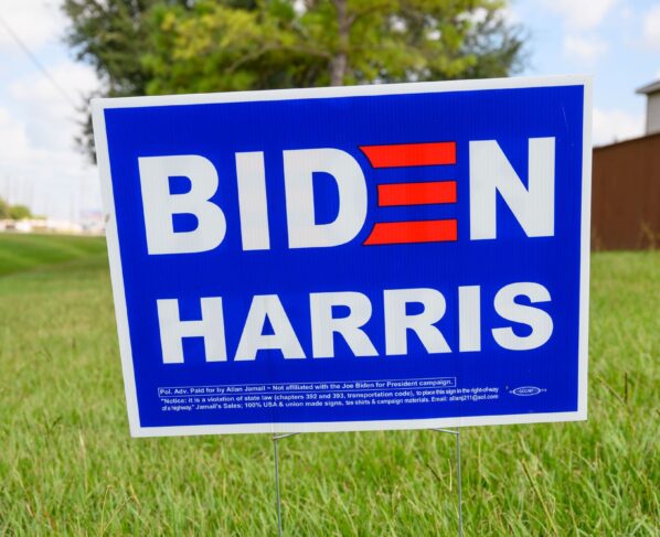 Biden Harris Campaing Sign